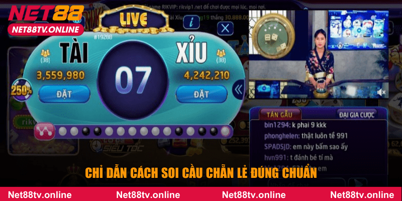 Chỉ dẫn cách soi cầu chẵn lẻ tài xỉu đúng chuẩn
